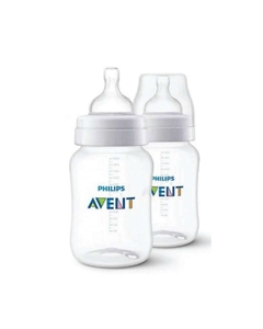 Avent set Mamaderas Clasicas x 260ml x Pack x 2 unidades