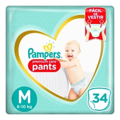 Pampers Pants Premium Care M x 34 unidades