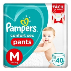 Pampers Pants Confort Sec M x 40 unidades (6-11)
