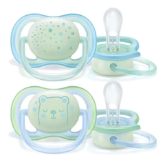 Avent Chupete Nightime boy 0-6