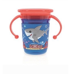 Nuby Vaso Wonder c/relieve con asas unisex