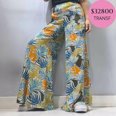 MAXI PANTALON de LINO - SUNSET