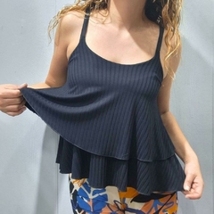 MUSCULOSA VUELO - NEGRA