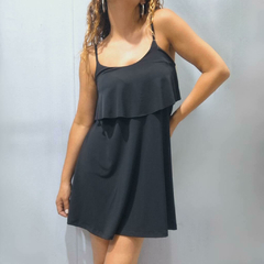 VESTIDO VUELO - NEGRO - Chula