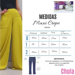 MAXI PANTALON de CREPE - SOFI