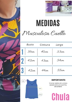 MUSCULOSA CUELLO MALVI Talle 2 y 3