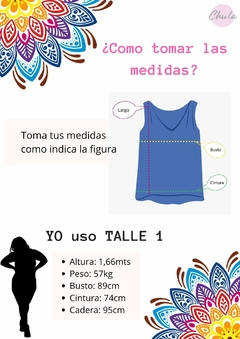 MUSCULOSA CUELLO BLANCA ALG Talle 2