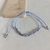 Pulsera 7 nudos con cuentas - Lila - comprar online