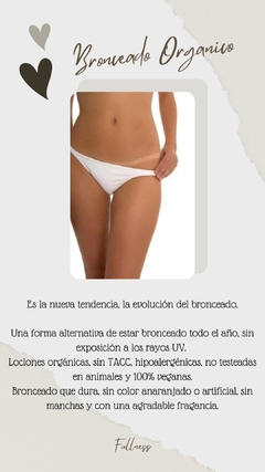 Bronceado Organico 1 Sesion