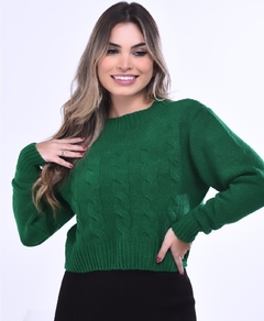 Blusa Cropped Mousse Fiorela