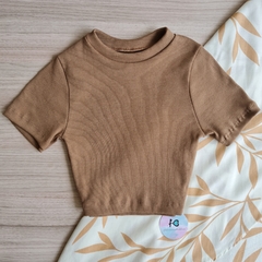 Cropped Baby Canelado - comprar online