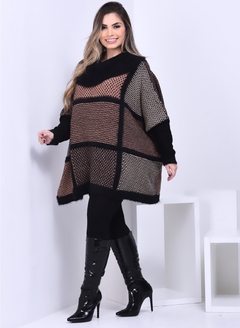 Imagem do Poncho Tricot Nina