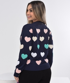 Blusa Modal Coração Colors - loja online