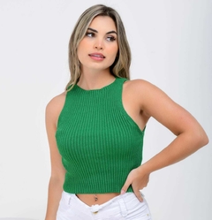 Cropped Canelado Luy - comprar online