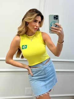 Cropped Bandeira - comprar online