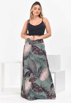 Conjunto Cropped Básico e Saia Neopreme Lis - comprar online