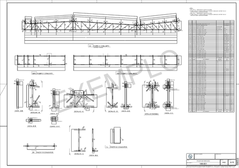 Projeto Customizado de Coberta Metálica (1.001m² até 4.000m²) [R$/m²]