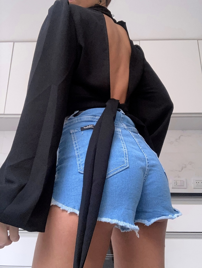 blusas con espalda descubierta