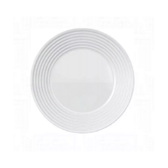 PLATO PLAYO SATURNO VIDRIO BLANCO