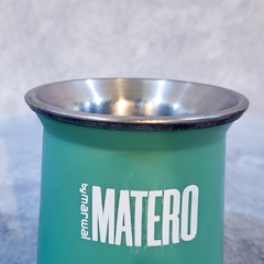 MATE MATERO PLASTICO Y ACERO - tienda online
