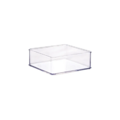 ORGANIZADOR ACRILICO BAJO 14X14CM