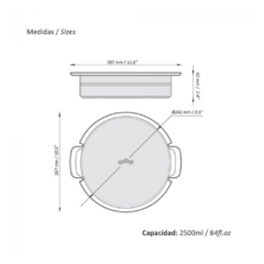 MOLDE PARA TORTA 24CM SILICONA - Bazaar novedades