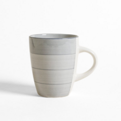 MUG CANDOM 350ML LINEAS GRISES