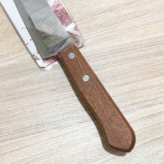 CUCHILLA PARA CARNE 17.5CM M/MADERA - comprar online