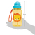 Garrafinha Infantil Animal Leão Com Canudo Silicone 400ml na internet