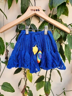 SAIA CROCHE AZUL