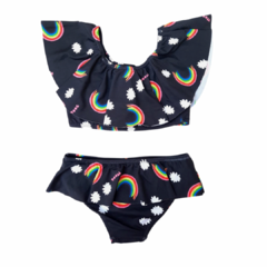 BIQUINI BABADO ARCO IRIS - comprar online