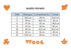 BLUSÃO FELPADO WOONSTERS - loja online