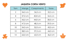 JAQUETA CORTA VENTO MARINHO na internet