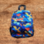 MOCHILA G CAMUFLADO AZUL