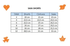 SAIA SHORT PRACINHA LARANJA na internet