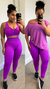 Conjunto Canelado lilas na internet