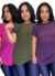 Combo de 3 blusas poliamida tule