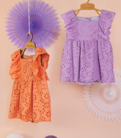 Vestido Antônia Kids - Laise Lilás - comprar online