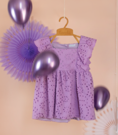 Vestido Antônia Baby - Laise Lilás
