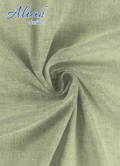 Tecido de Linho com Algodão. Composição 55% Linho 45% Algodão. Largura 1,40m. Gramatura: 120