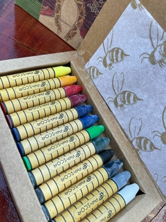 Caixa 12 cores guarani- bastões - comprar online