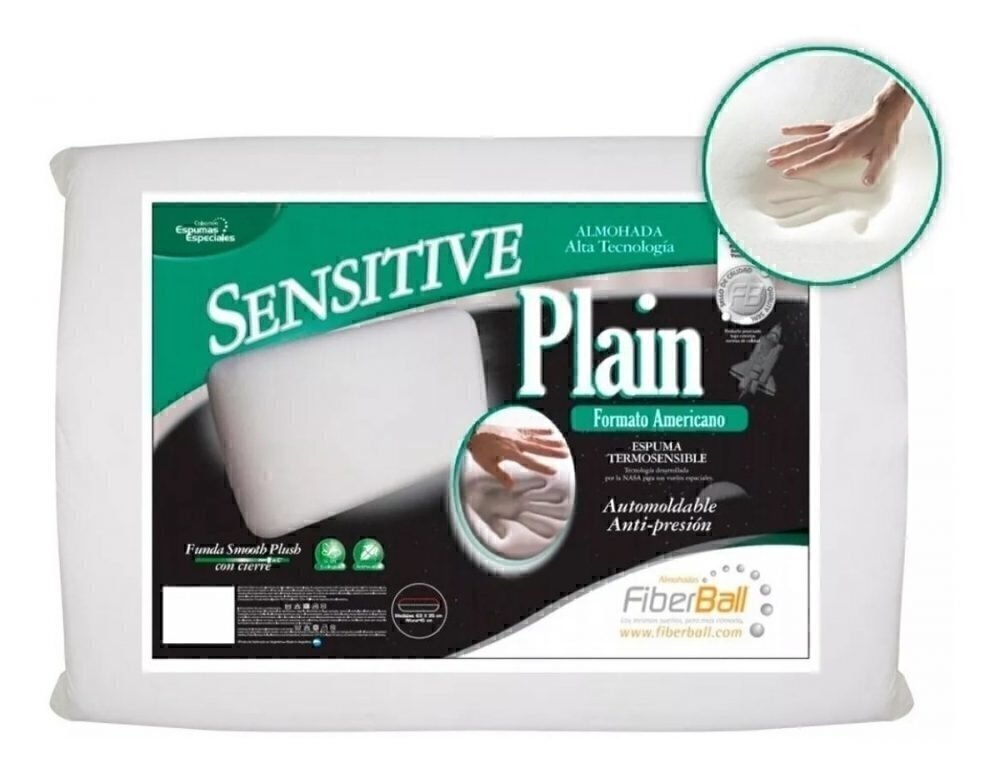 Almohada Fiberball Sensitive Plain inteligente
