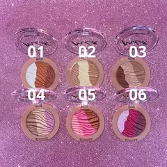 Mix eyeshadow pink 21 - Glitta Pampa