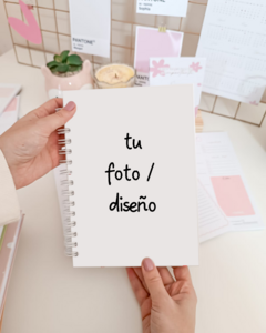 Cuaderno A5 personalizado - tapa blanda