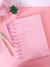 Cuaderno A4 discos - Aria "Rosa pastel"
