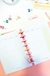 Planner perpetuo sweet 02 - sistema de discos - Roma Papeleria