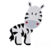 Zebra Safari Decoração Quarto Infantil