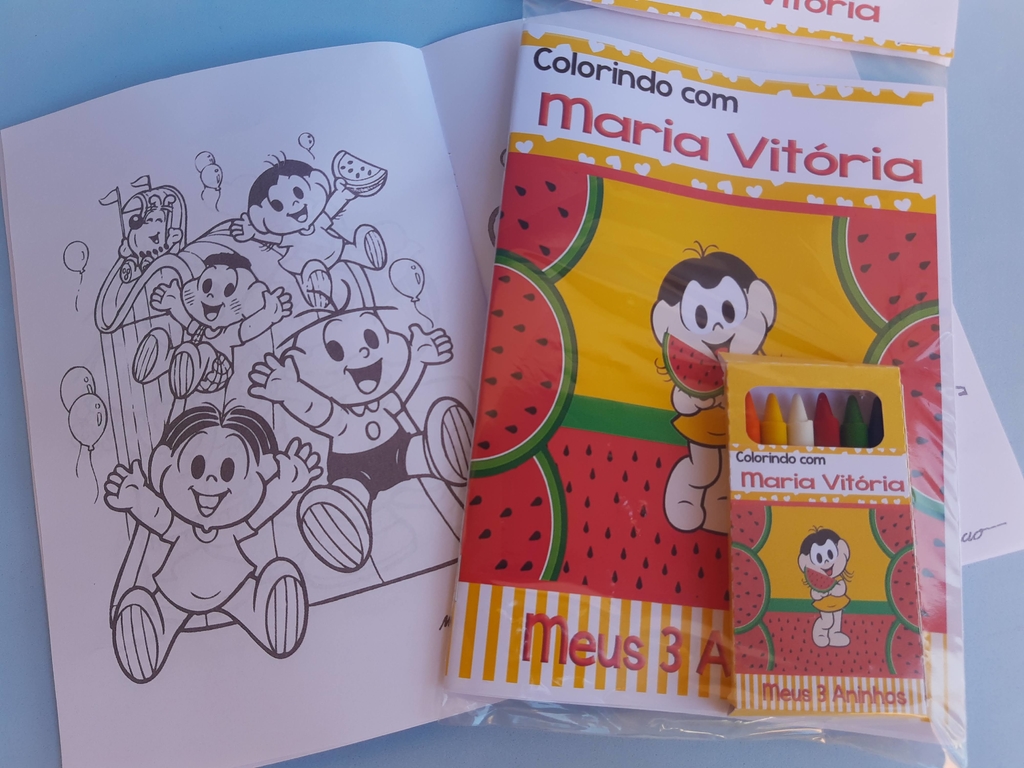 Turma Da Mônica Livro Para Pintar Com Aquarela - Magali