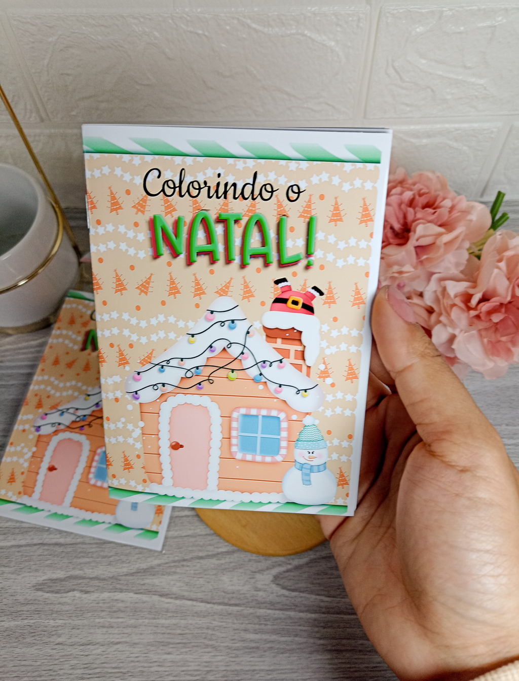 Mini livro de colorir NATAL - Comprar em Papareti