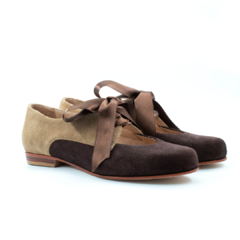 MARTINA Marron y beige - comprar online